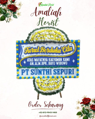 Papan Bunga Duka di Pematang Gubernur